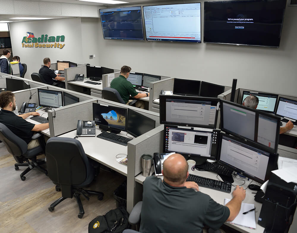 Acadian Total Security Monitoring Center