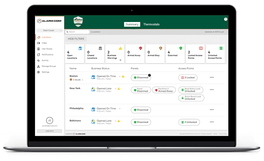 Small Business Reports UI