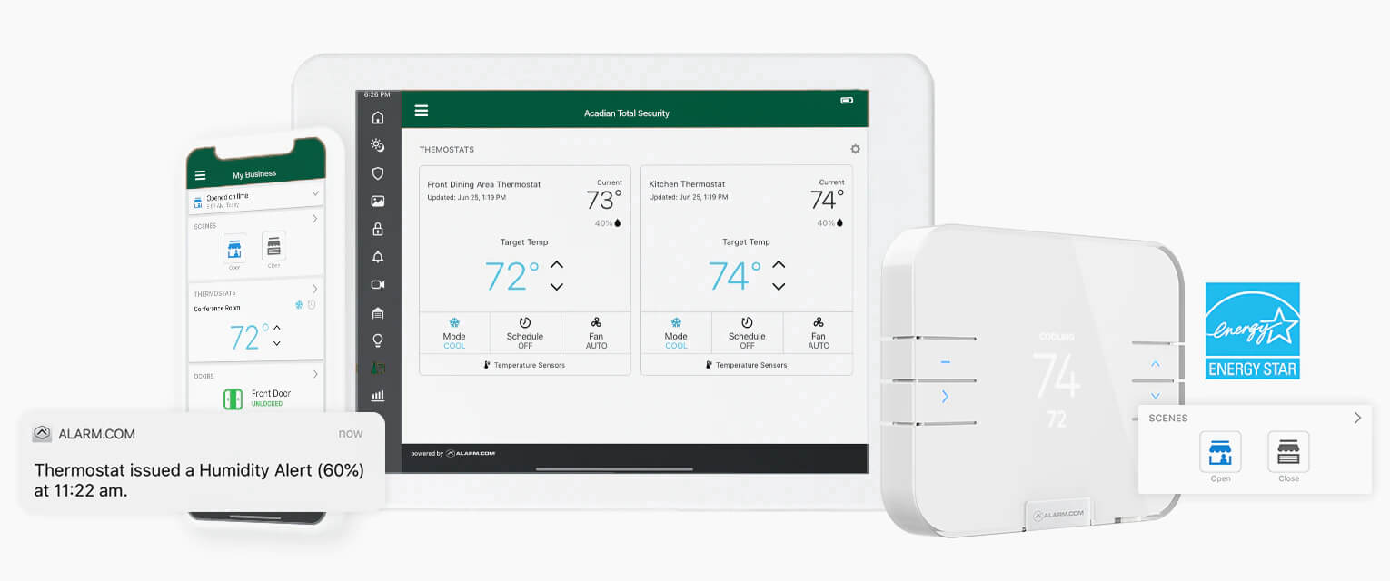 Energy and Temperature Monitoring UI's